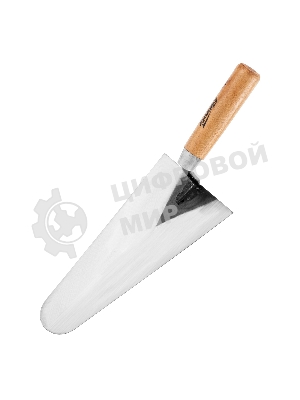 Кельма бетонщика стальная Sparta 200 мм, деревянная ручка