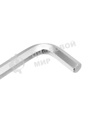 Набор ключей имбусовых Matrix HEX, 2–12 мм, CrV, 9 шт., короткие, сатин.