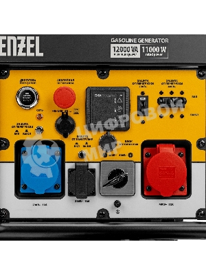 Электрогенератор бензиновый Denzel PS-120EAD-3, 12 кВт, 110 дБ, 180 кг