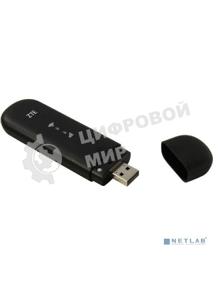 Модем 2G/3G/4G ZTE MF79RU USB Wi-Fi Firewall +Router внешний черный