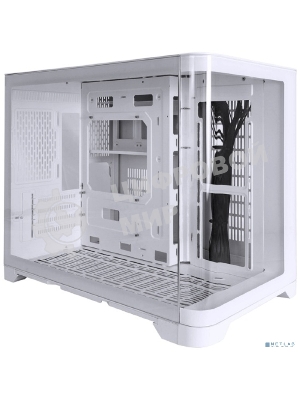 Компьютерный корпус 1STPLAYER UVIEW UV6 белый, mATX