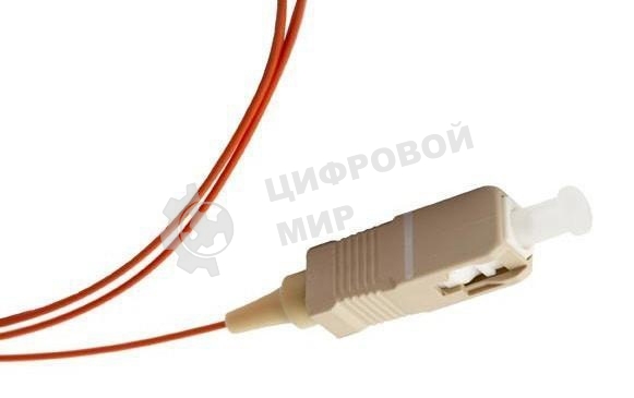 Пигтейл LANMASTER LC/PC, многомодовый OM4, 1.5 м