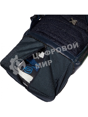 Рюкзак для ноутбука Piquadro Blue Square CA6592B2BM/BLU2, кожа, темно-синий