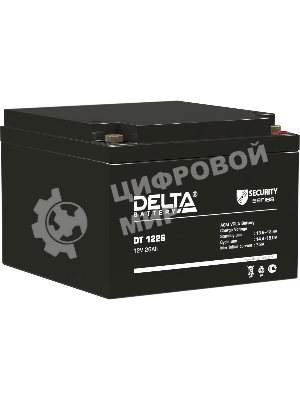 Батарея Delta DT 1226 (12V, 26Ah)