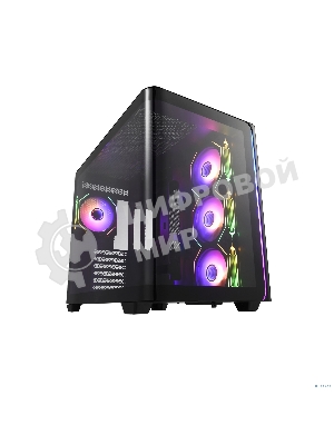 Компьютерный корпус FSP mATX Minitower M580-BA, черный