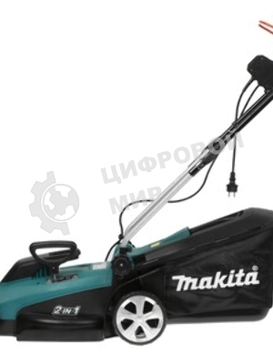 Газонокосилка электрическая Makita ELM3720, от сети, 1400 Вт