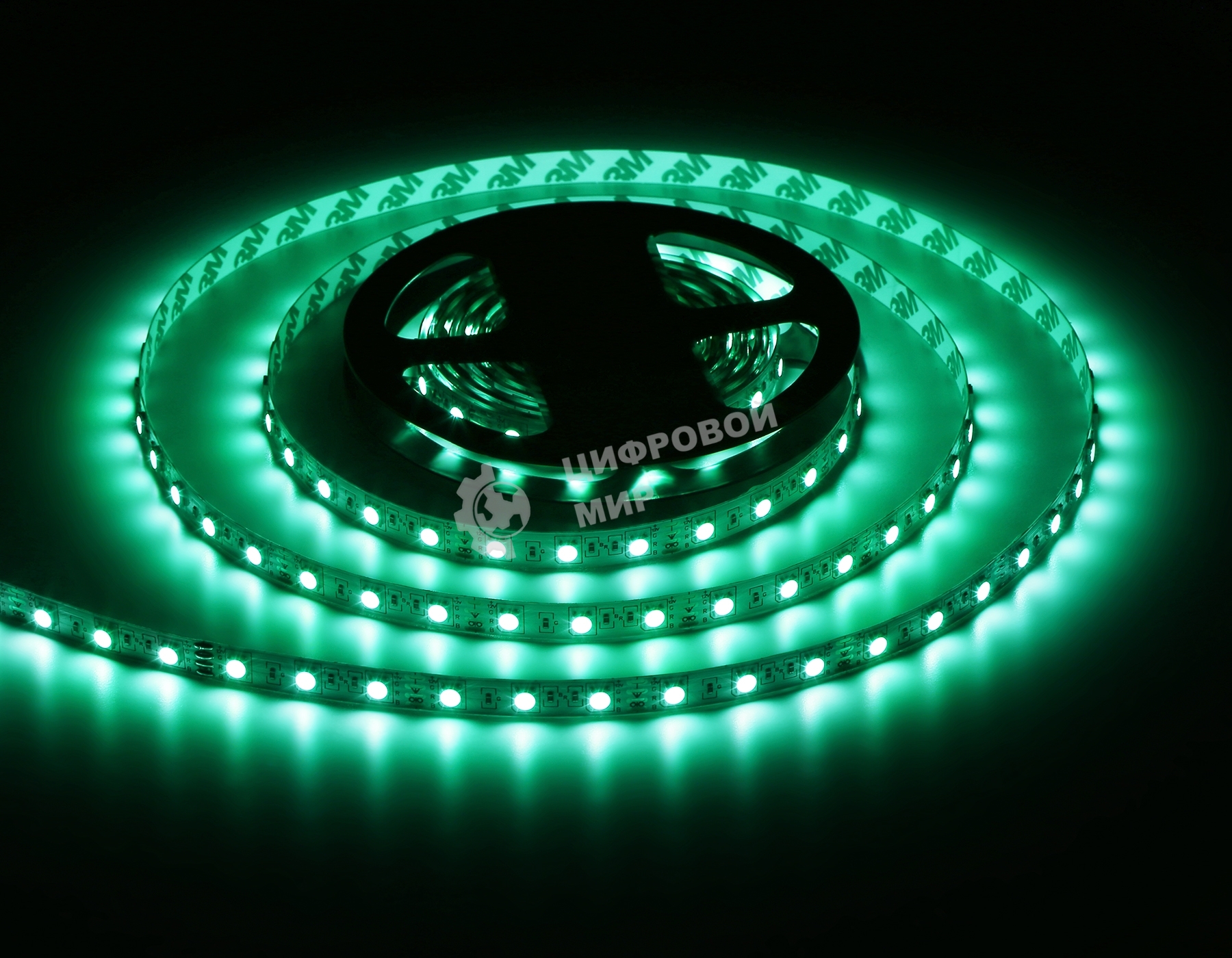 Светодиодная лента Ambrella light GS2202 5050 60Led/ 14.4 m/ 12V IP20 RGB/ 5000*10*1.87mm (4 конт.)