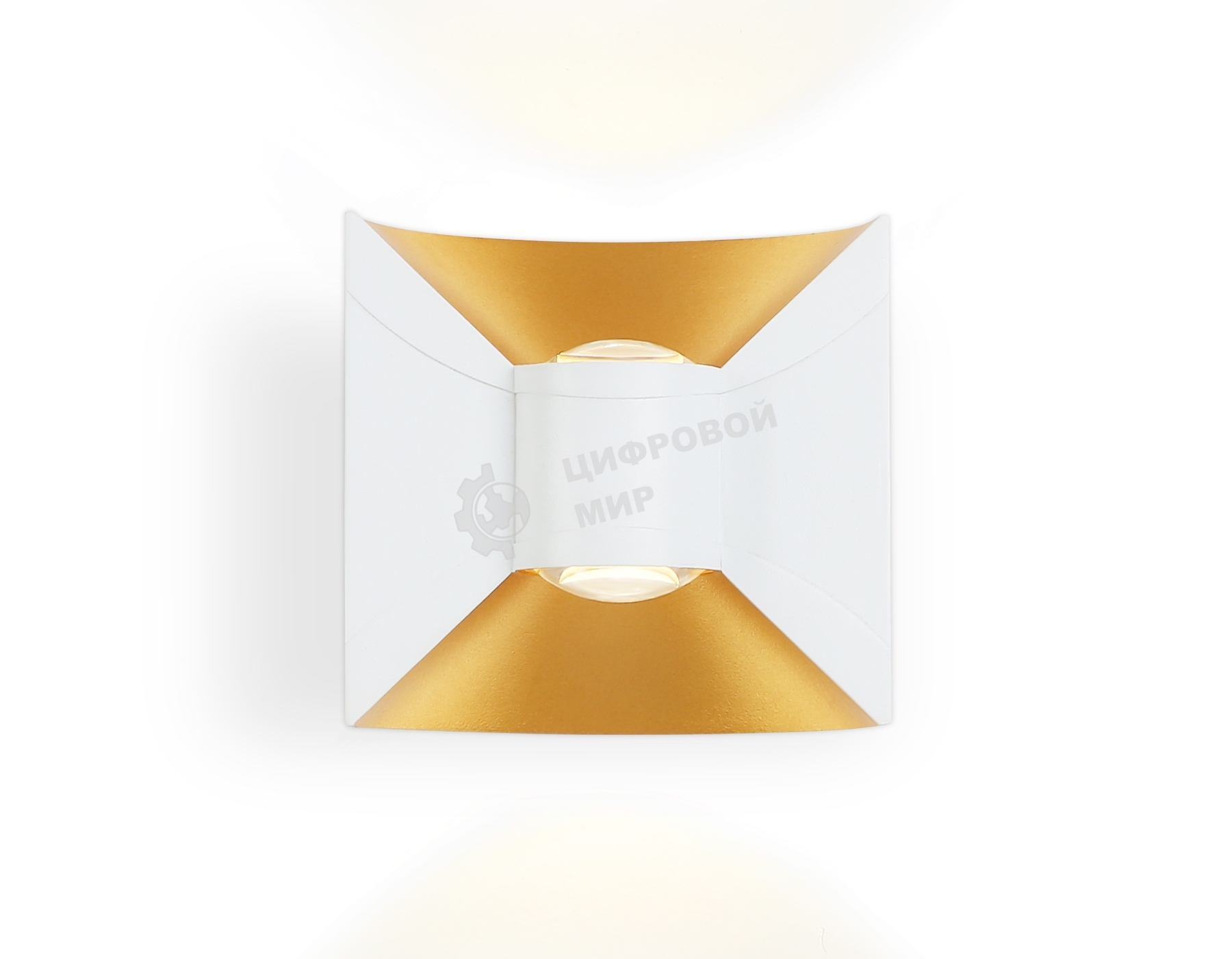 Светильник Ambrella light ST4471 WH/GD белый/золото LED 4200K 6W IP54 92*98*55