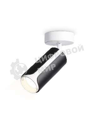 Светильник Ambrella light TN51594 BK/WH черный/белый GU10 D58*195