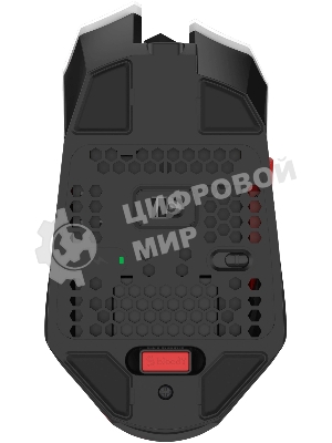 Мышь беспроводная A4Tech Bloody R36 Ultra черный/белый/красный, 12000dpi, USB, радиоканал, кнопки - 7