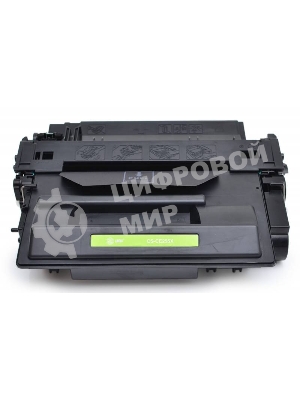 Картридж лазерный Cactus CS-CE255X/XS черный (12500 стр.) для HP LaserJet P3015