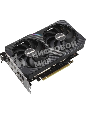 Видеокарта Asus DUAL-RTX 3060-O12G-V2 LHR NVIDIA GeForce RTX 3060 12288Mb 192 GDDR6 1837/15000/HDMIx1/DPx3/HDCP Ret