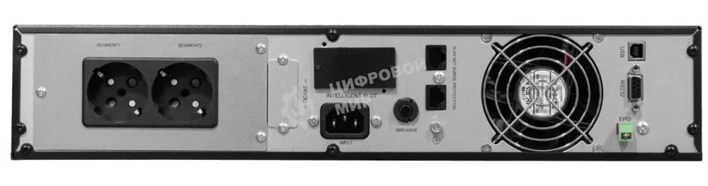 Источник бесперебойного питания БАСТИОН SKAT-UPS 1500 RACK+3x9Ah (Код товара: 488)/Производство РФ/МПТ