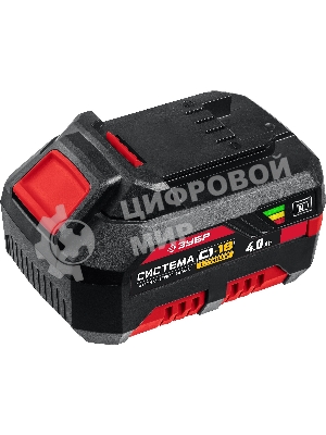 Пила сабельная Зубр 18В, 1 АКБ (4А·ч), в коробке, СПЛ-185-41