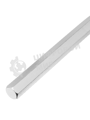 Набор ключей имбусовых Matrix HEX, 2–12 мм, CrV, 9 шт., короткие, сатин.