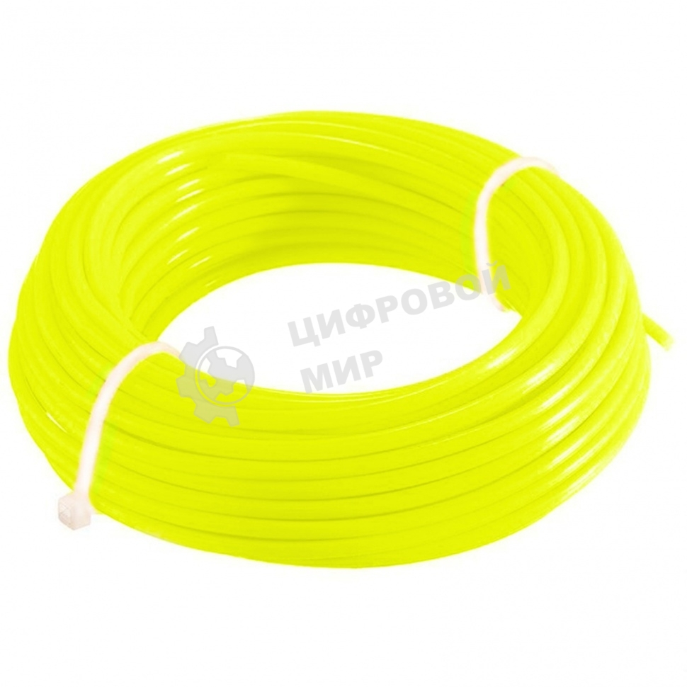 Леска для триммера Denzel звезда 2,4 мм х58 м, блистер FLEX CORD