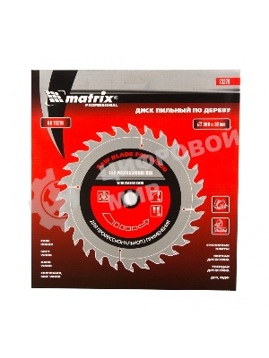 Пильный диск по дереву Matrix, ф300 х 32 мм, 60 зубьев