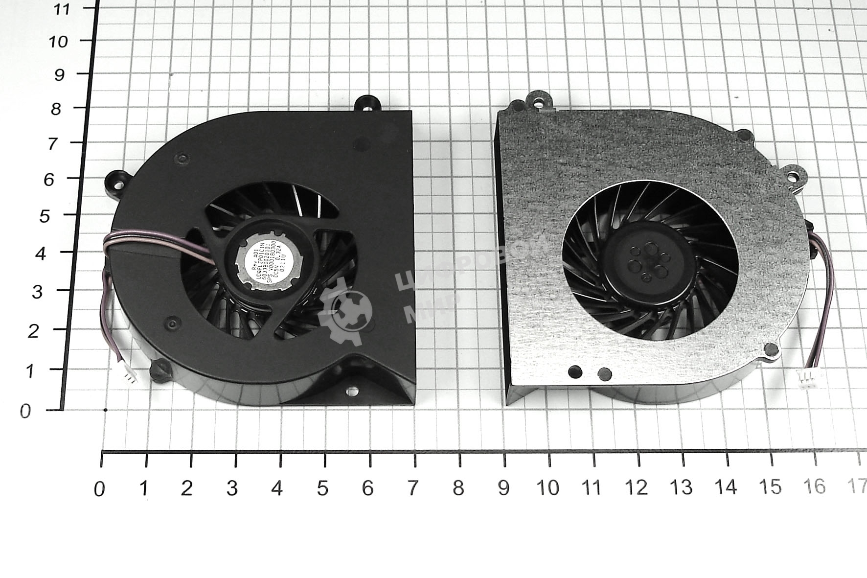 Вентилятор (кулер) для ноутбука Toshiba Satellite A500 A505 i7 VER-2