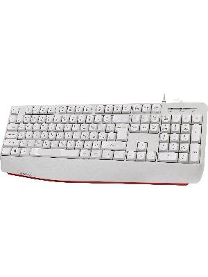 Клавиатура проводная Defender Atom HB-546, USB, белый