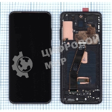 Дисплей для Samsung Galaxy S20 SM-G980F черный с рамкой