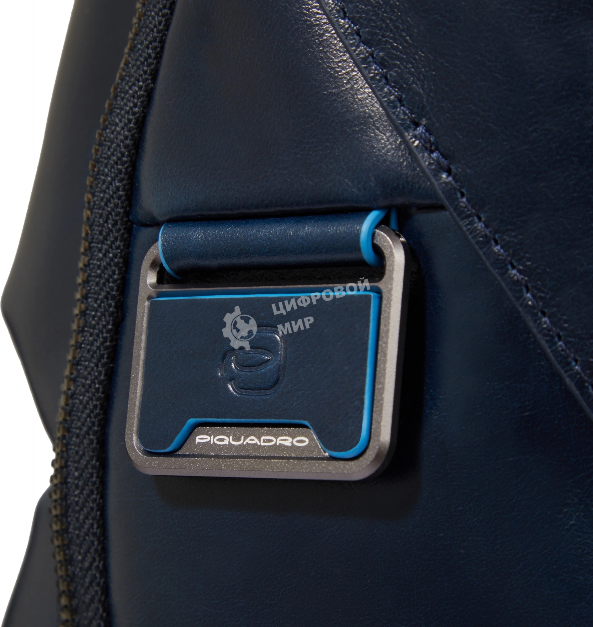 Рюкзак для ноутбука Piquadro Blue Square CA6592B2BM/BLU2, кожа, темно-синий