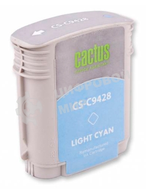 Картридж струйный Cactus CS-C9428 светло-голубой для №85 HP DJ 30/130 (72мл)