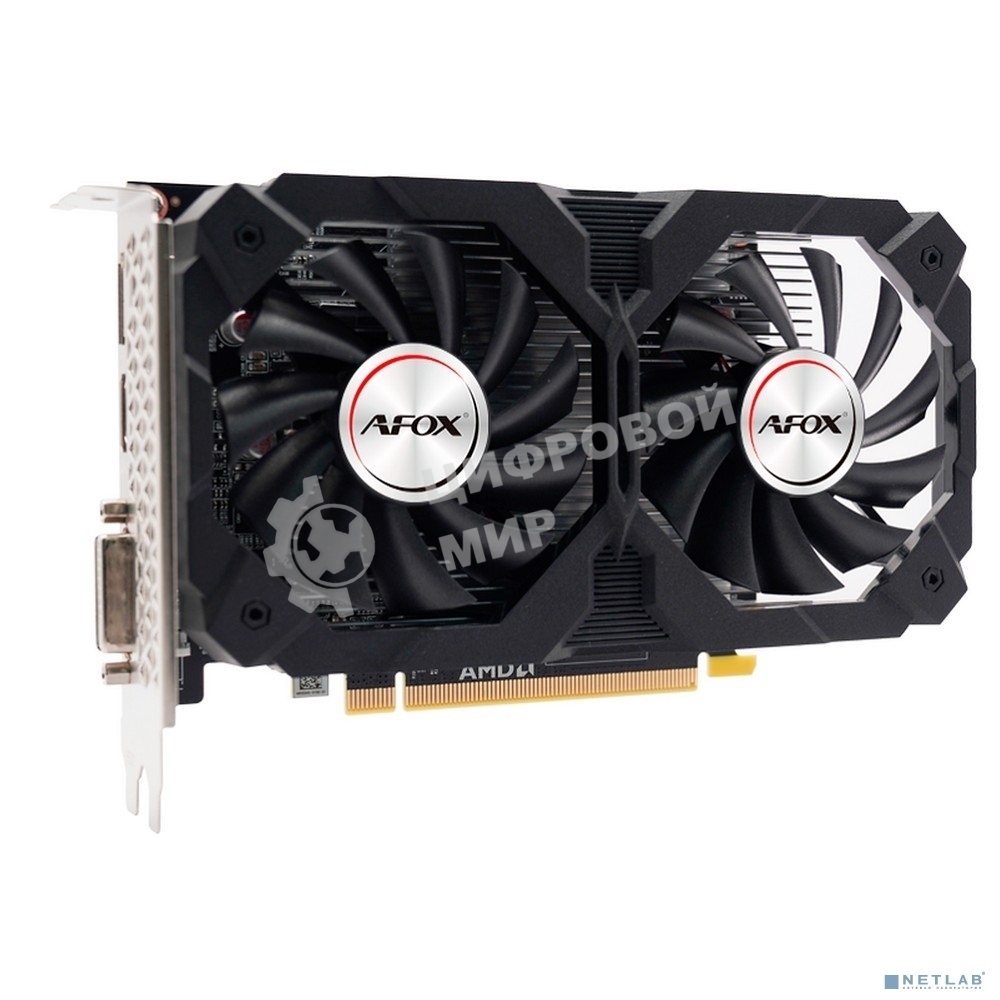 Видеокарта Afox RX550 4Gb GDDR5 128bit DVI DP HDMI 2FAN RTL