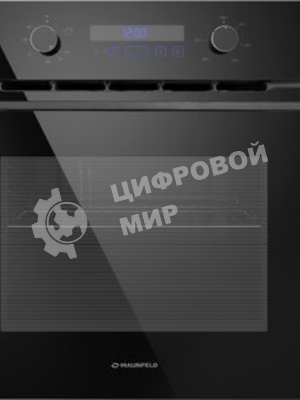 Шкаф духовой газовый с электрическим грилем Maunfeld MOGM703B2, встраиваемый