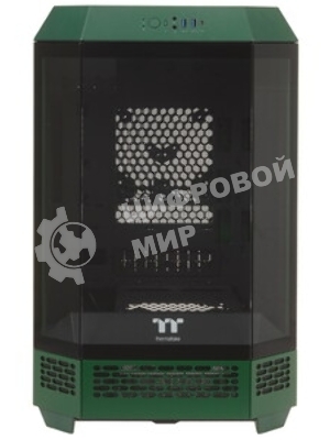 Компьютерный корпус Thermaltake The Tower 300 Racing Green зеленый без БП miniITX 8x120мм 6x140мм 2xUSB 3.0 audio bott PSU