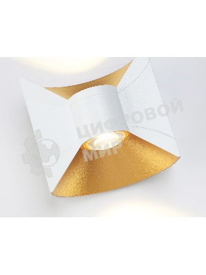 Светильник Ambrella light ST4471 WH/GD белый/золото LED 4200K 6W IP54 92*98*55
