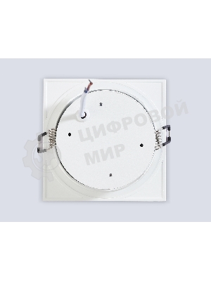 Светильник Ambrella light TN6655 WH белый IP44 GX53 110*110*48