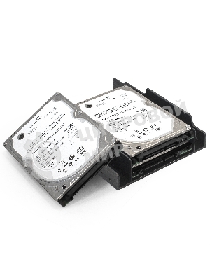 Салазки (переходник) ExeGate EX292545RUS HD-22T3P пластиковые для установки 2xHDD/SSD 2.5