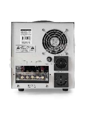 Стабилизатор напряжения ExeGate Expert AS-8000 (8000ВА, вход 140-260В, цветной дисплей, выход 220В±8%, КПД 98%, 5 уровней защиты, задержка, усиленный метал. корпус, клем.колодка, RTL)