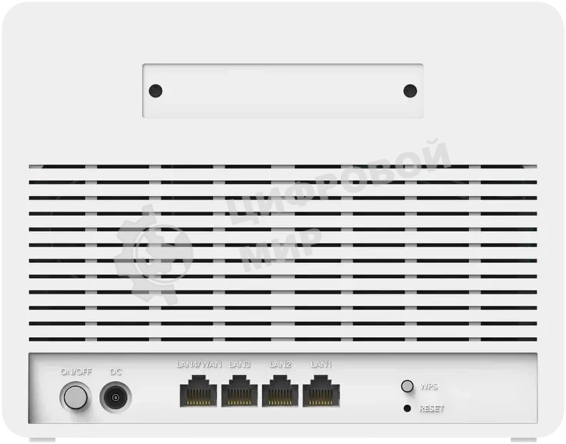 Маршрутизатор N300 Wi-Fi 4G LTE Cat.4 Router, build-in 4G LTE modem, 4 10/100M RJ45 Ports, Nano SIM Slot, 300Mbps at 2.4GHz, Internal antennas, PPTP/L2TP/OpenVPN/WireGuard VPN, DNS over Cloudflare/Google/Quad9, DDNS, SMS, Band locking, TR069/TR098/TR111/T