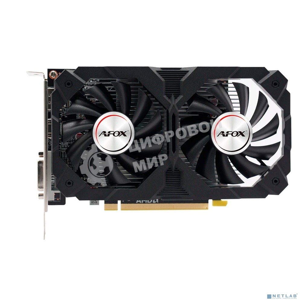 Видеокарта Afox RX550 4Gb GDDR5 128bit DVI DP HDMI 2FAN RTL