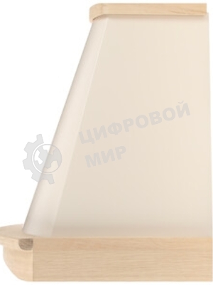 Вытяжка каминная Elikor Ротонда 60П-650-П3Л бежевый, 60 см, 650 куб. м/ч, 56 дБ