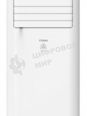 Кондиционер мобильный FUNAI CROCUS MAC-CS22CON01 7500 BTU, 15 м², 53 дБ, охлаждение, белый