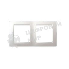 Рамка 2-м Simon15 белый Simon 1500620-030