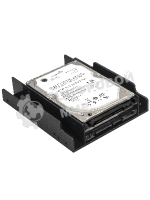 Салазки (переходник) ExeGate EX292545RUS HD-22T3P пластиковые для установки 2xHDD/SSD 2.5