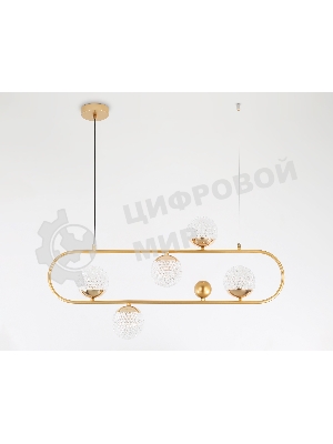 Светильник Ambrella light TR5433/5 GD золото G9/5 max 40W 780*110*1000