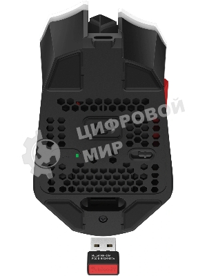 Мышь беспроводная A4Tech Bloody R36 Ultra черный/белый/красный, 12000dpi, USB, радиоканал, кнопки - 7