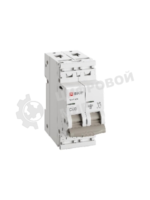 Выключатель автоматический модульный 2п 40А C 4.5кА ВА 47-63N PROxima EKF M634240C
