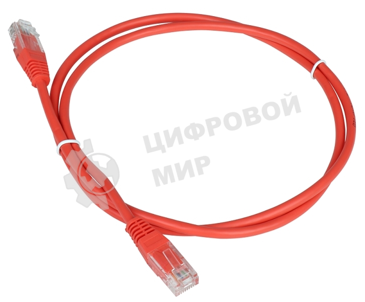 Патч-корд TWT UTP cat.5e, с заливными колпачками, 1.5 м, оранжевый