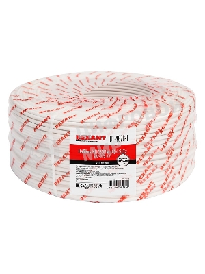 Кабель для пожарной сигнализации Rexant КПСВЭВнг(А)-LSLTx 2x2x0,75 мм², бухта 200 м, 01-4876-1