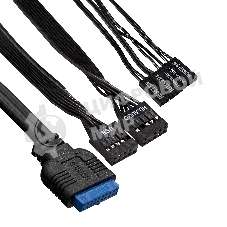 Компьютерный корпус Minitower ExeGate BAA-114U2-AAA400 (mATX, БП AAA400 с вент. 8см, 1хUSB+2хUSB 3.0, аудио, черный)