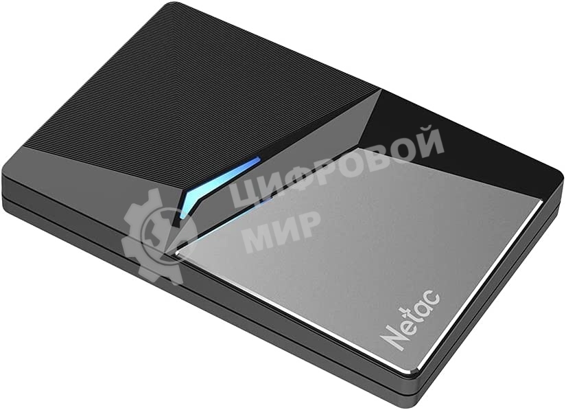 Внешний SSD Netac Z7S, 240 Gb, USB 3.2 Gen 2 Type-C, R/W 550/480, черный