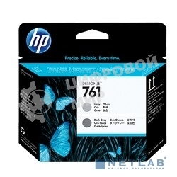 Картридж струйный HP 761 CH647A темно-серый/серый печатающая головка для HP DJ T7100