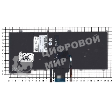 Клавиатура для ноутбука Dell Latitude E7440 E7420 черная с подсветкой и указателем