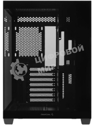 Компьютерный корпус Deepcool CG530 черный без БП ATX 2x120мм 2x140мм 2xUSB 2.0 1xUSB 3.0 audio bott PSU