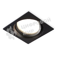 Светильник Ambrella light TN6657 BK черный IP44 GX53 110*110*48